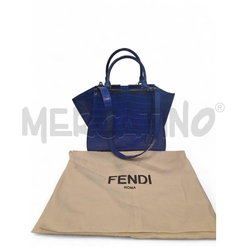 BORSA DONNA FENDI COCCODRILLO 3 JOURS | Mercatino dell'Usato Roma tiburtina 1