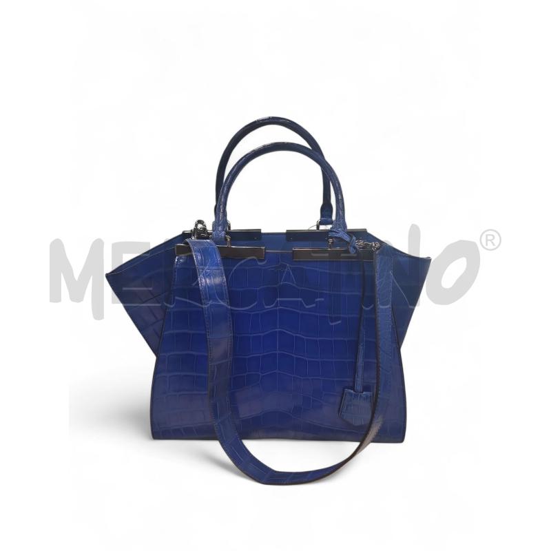 BORSA DONNA FENDI COCCODRILLO 3 JOURS | Mercatino dell'Usato Roma tiburtina 2