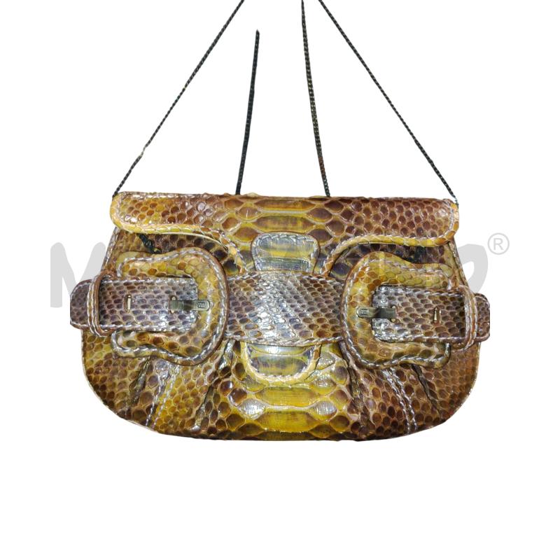 BORSA DONNA FENDI PITONE MARR CLUTCH  | Mercatino dell'Usato Roma tiburtina 1