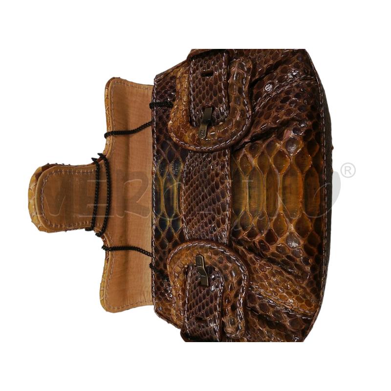 BORSA DONNA FENDI PITONE MARR CLUTCH  | Mercatino dell'Usato Roma tiburtina 2