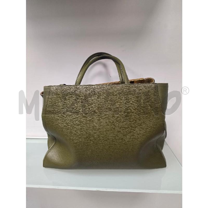 BORSA DONNA FENDI TJOUR VERDE CON CERTIFICATO E GARANZIA | Mercatino dell'Usato Roma tiburtina 3
