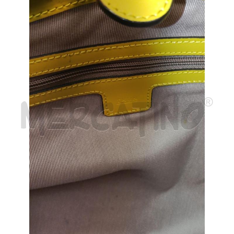 BORSA DONNA GIALLO OCRA THUN | Mercatino dell'Usato Roma tiburtina 3