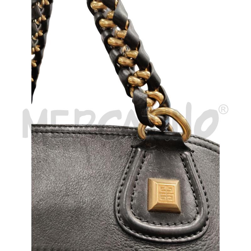 BORSA DONNA GIVENCHY PELLE NERA | Mercatino dell'Usato Roma tiburtina 5