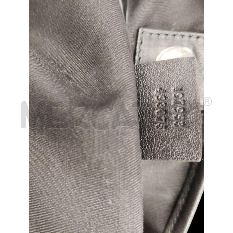 BORSA DONNA GUCCI SHOPPER BLU SATIN | Mercatino dell'Usato Roma tiburtina 3