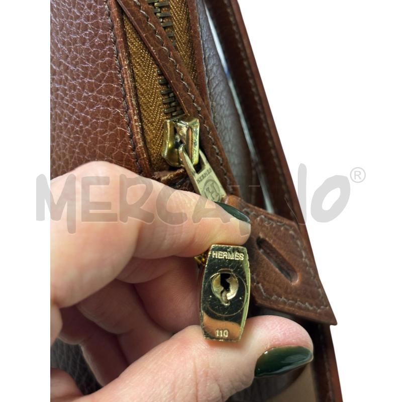 BORSA DONNA HERMES BOLIDE CUOIO  | Mercatino dell'Usato Roma tiburtina 4