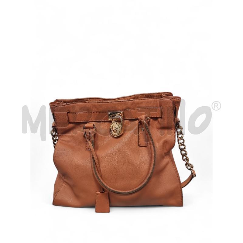 BORSA DONNA MICHAEL KORS MARR PELLE LUCCHE DORATIO  | Mercatino dell'Usato Roma tiburtina 1