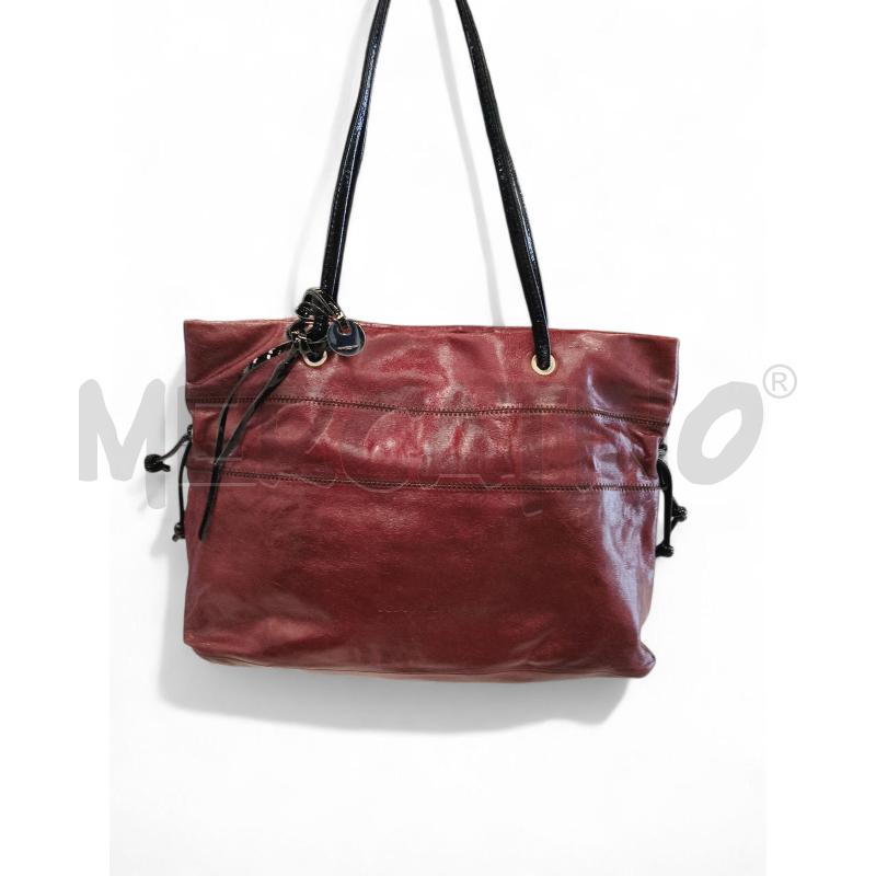 BORSA DONNA NANNINI BORDO LUCIDO  | Mercatino dell'Usato Roma tiburtina 1