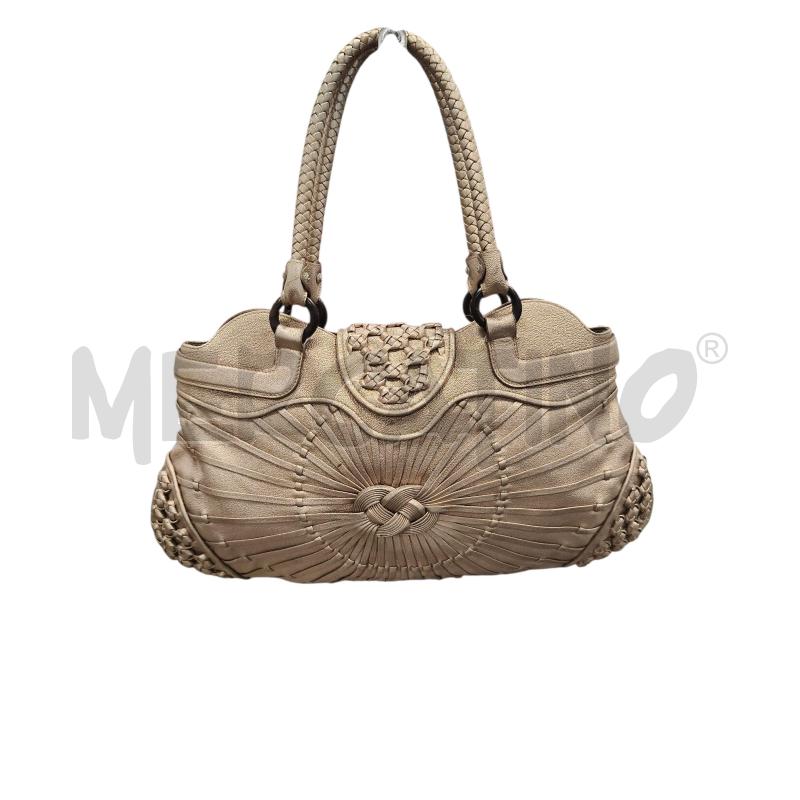 BORSA DONNA SALVATORE FERRAGAMO DORATA | Mercatino dell'Usato Roma tiburtina 2