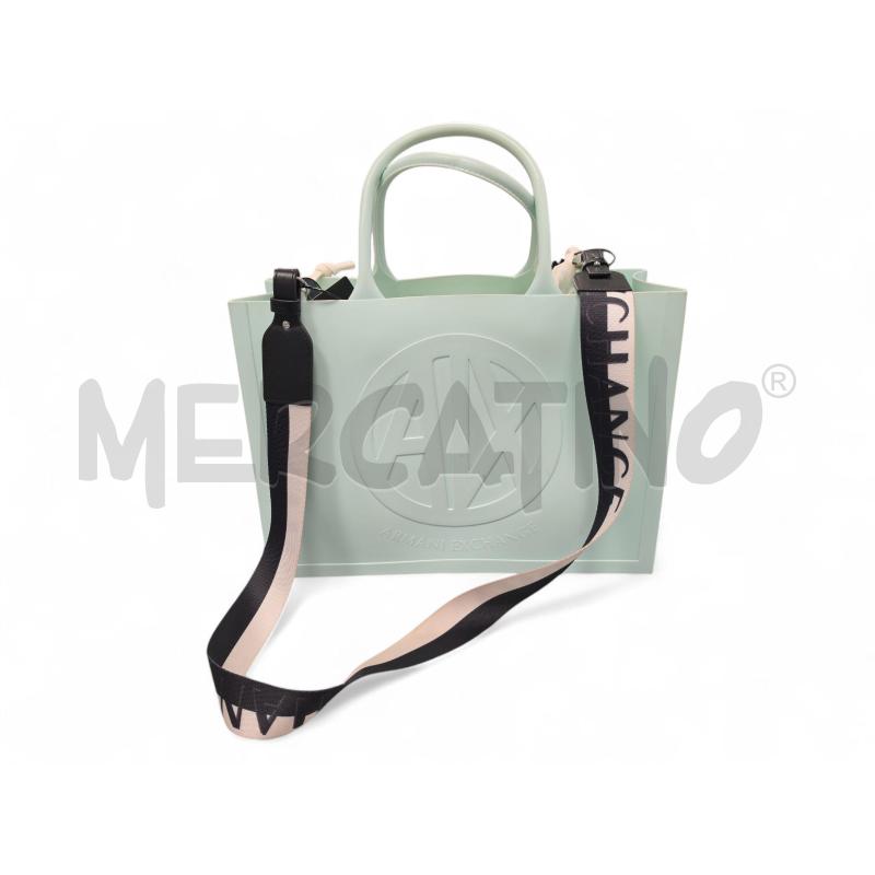 BORSA DONNA VERDE CHIARO ARMANI EXCHANCE | Mercatino dell'Usato Roma tiburtina 1