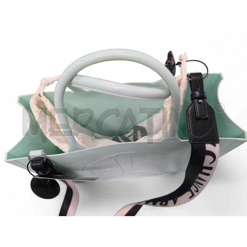 BORSA DONNA VERDE CHIARO ARMANI EXCHANCE | Mercatino dell'Usato Roma tiburtina 2