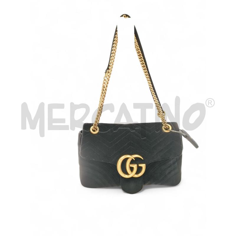 BORSA DONNA  GUCCI SCAMOSCIATO NE  | Mercatino dell'Usato Roma tiburtina 1