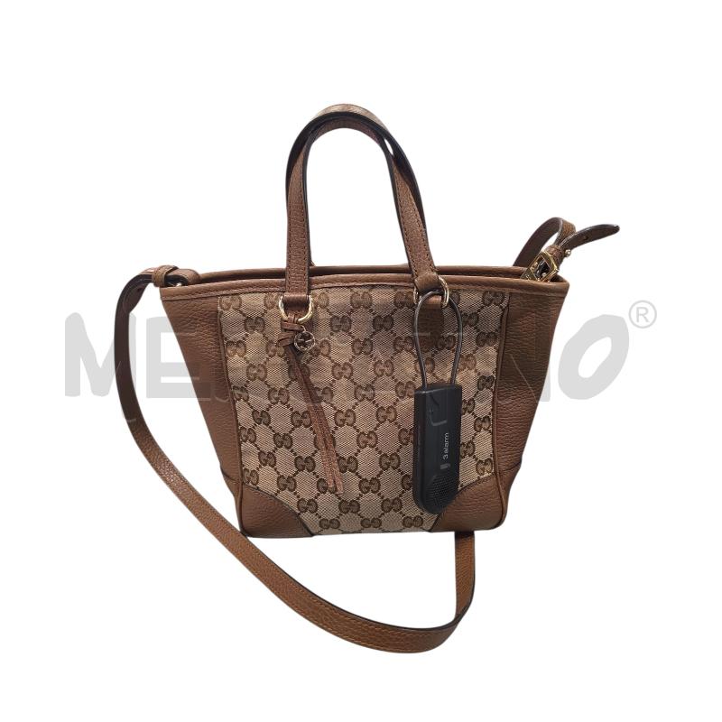 BORSA DONNA  GUCCI TELA PELLE  | Mercatino dell'Usato Roma tiburtina 1