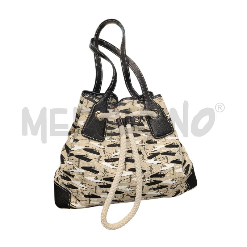 BORSA DONNA  TODS TELA BEI  | Mercatino dell'Usato Roma tiburtina 1