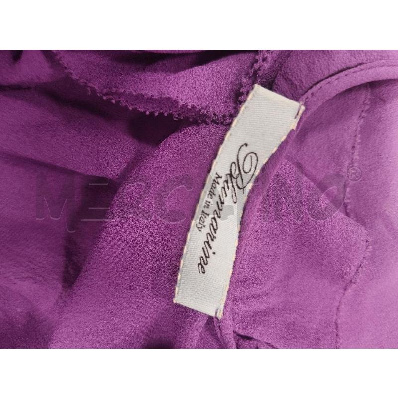 CAMICIA DONNA BLUMARINE VOLANT LILLA | Mercatino dell'Usato Roma tiburtina 2