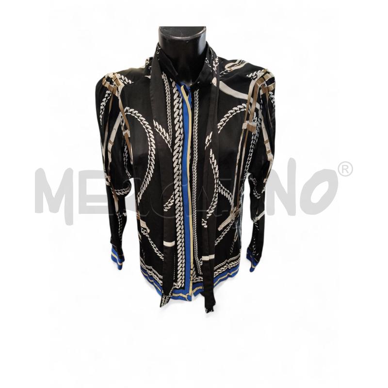 CAMICIA DONNA MASSIMO DUTTI NE  BIA BLU  | Mercatino dell'Usato Roma tiburtina 1