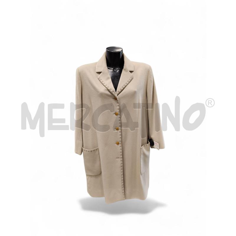 CAPPOTTO DONNA CARISMA VALENTINO BEI MISTO CASHMERE  | Mercatino dell'Usato Roma tiburtina 1