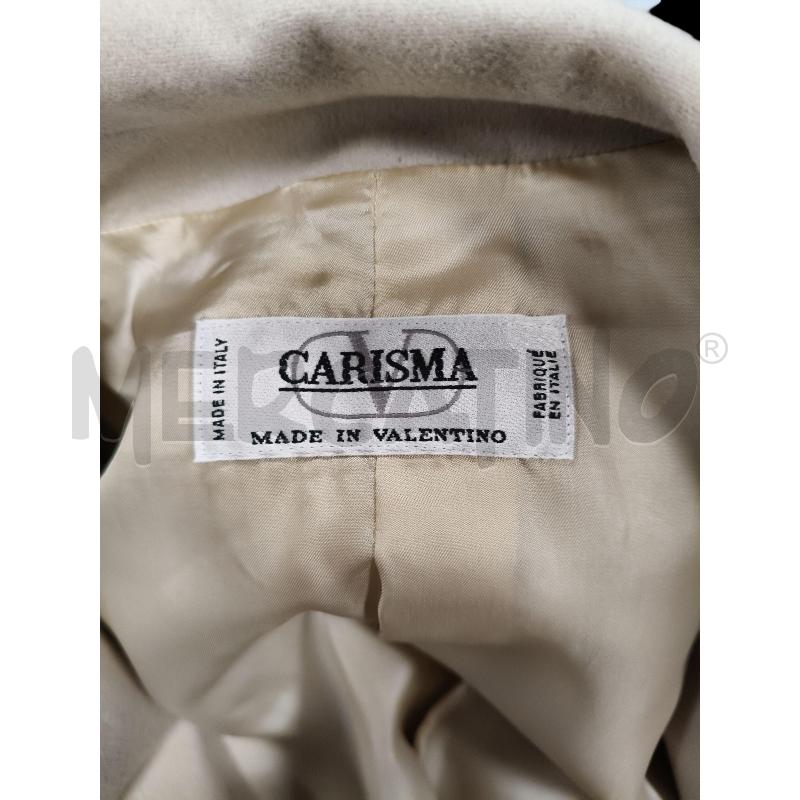 CAPPOTTO DONNA CARISMA VALENTINO BEI MISTO CASHMERE  | Mercatino dell'Usato Roma tiburtina 2