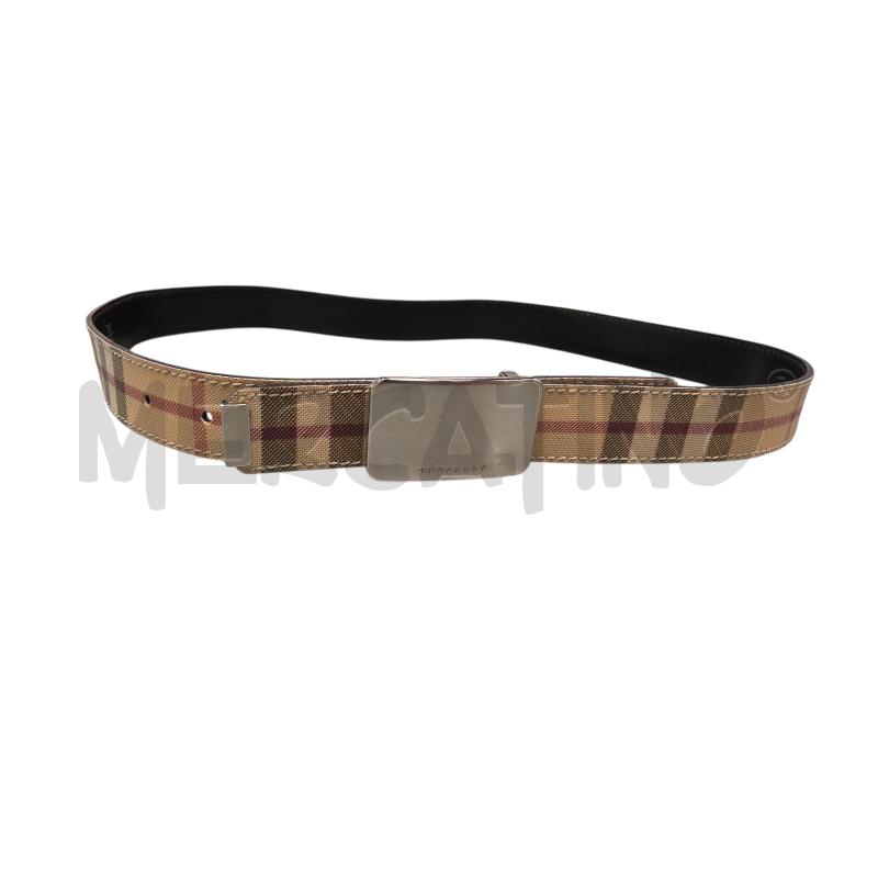 CINTURA DONNA BURBERRY CHECK  | Mercatino dell'Usato Roma tiburtina 1