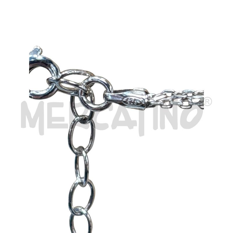 COLLANA AR PERLE ARGENTATE  | Mercatino dell'Usato Roma tiburtina 4