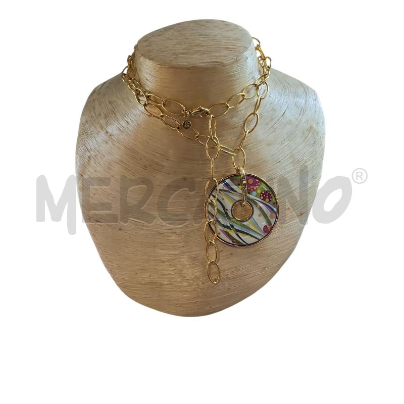 COLLANA FREY WILLE PLACCATA OR MEDAGL  | Mercatino dell'Usato Roma tiburtina 1