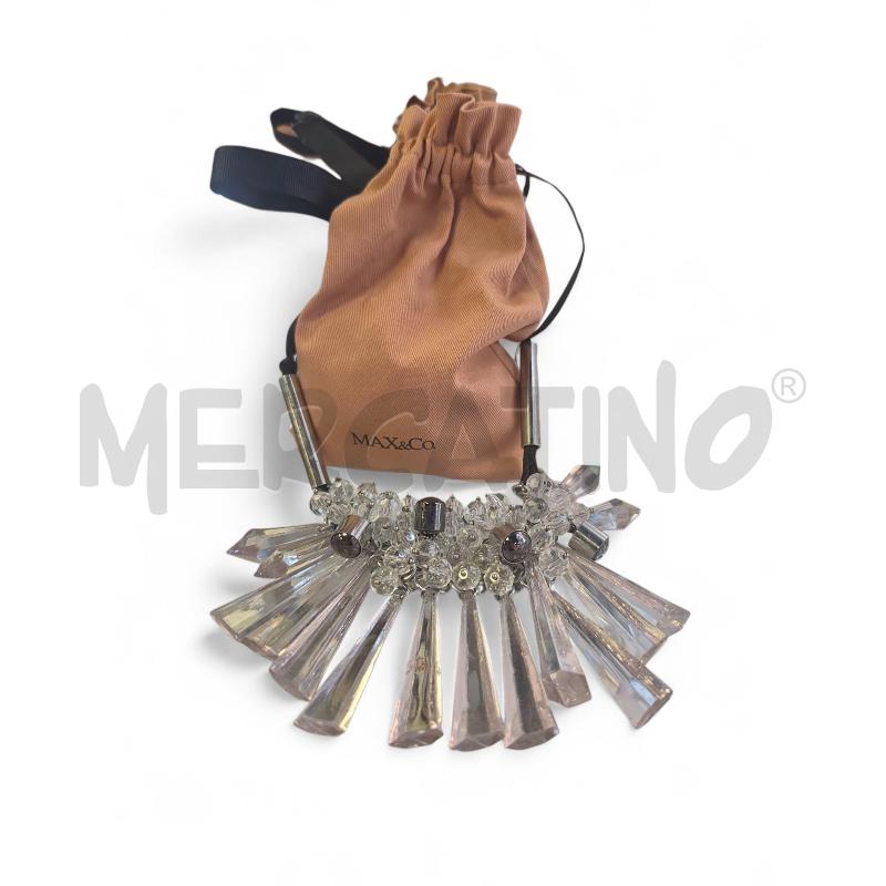 COLLANA MAX E CO CRISTALLI PENDENTI | Mercatino dell'Usato Roma tiburtina 1