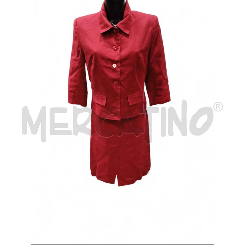 COMPLETO DONNA LINO ROSSO CYRILLUS  | Mercatino dell'Usato Roma tiburtina 1