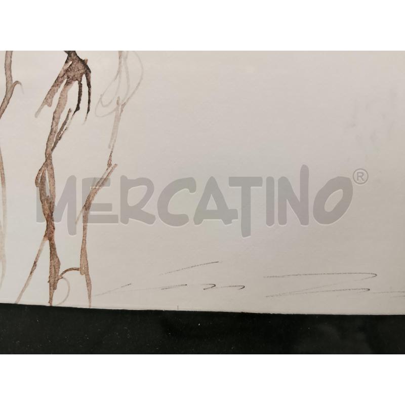 DISEGNO CHINA DONNA TRECCANI + CERTIFICATO  | Mercatino dell'Usato Roma tiburtina 3