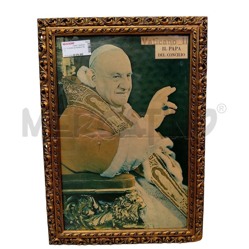 FOTO PAPA GIOVANNI XXIII | Mercatino dell'Usato Roma tiburtina 1