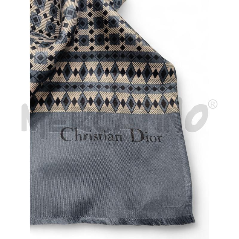 FOULARD CHRISTIAN DIOR GR CEL  | Mercatino dell'Usato Roma tiburtina 2