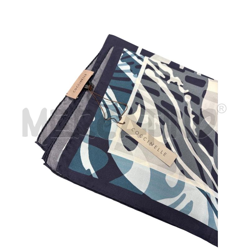 FOULARD COCCINELLE SETA CELESTE CARTELLINO NUOVO  | Mercatino dell'Usato Roma tiburtina 2