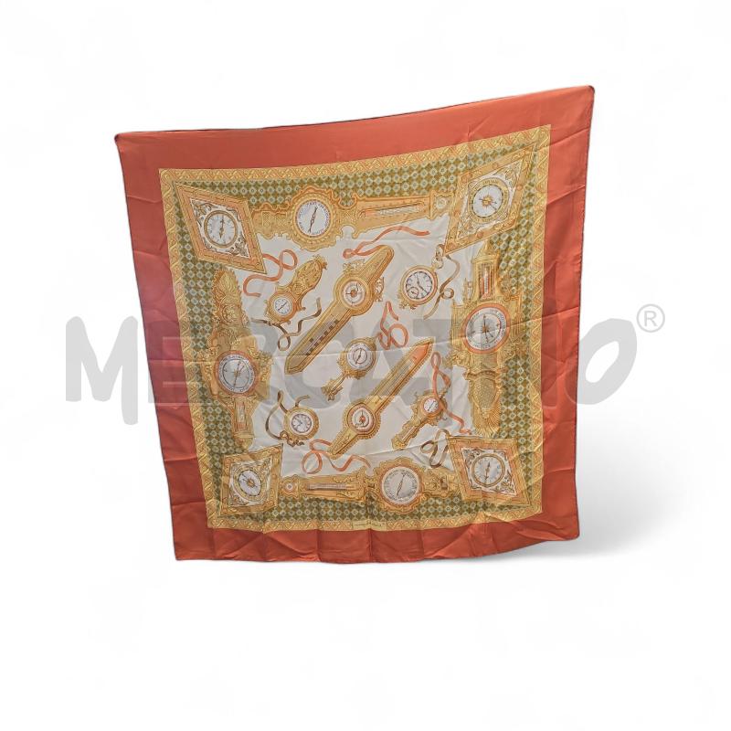 FOULARD SALVATORE FERRAGAMA PER ALENIA OROLOGIO TEMPO ARNCIO  | Mercatino dell'Usato Roma tiburtina 2