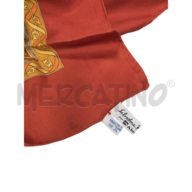 FOULARD SALVATORE FERRAGAMA PER ALENIA OROLOGIO TEMPO ARNCIO  | Mercatino dell'Usato Roma tiburtina 4