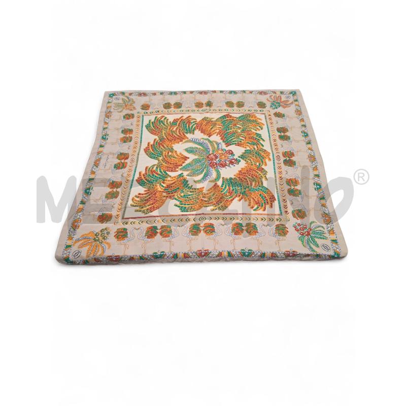 FOULARD SETA CARTIER FLAMINGO BEI  | Mercatino dell'Usato Roma tiburtina 1