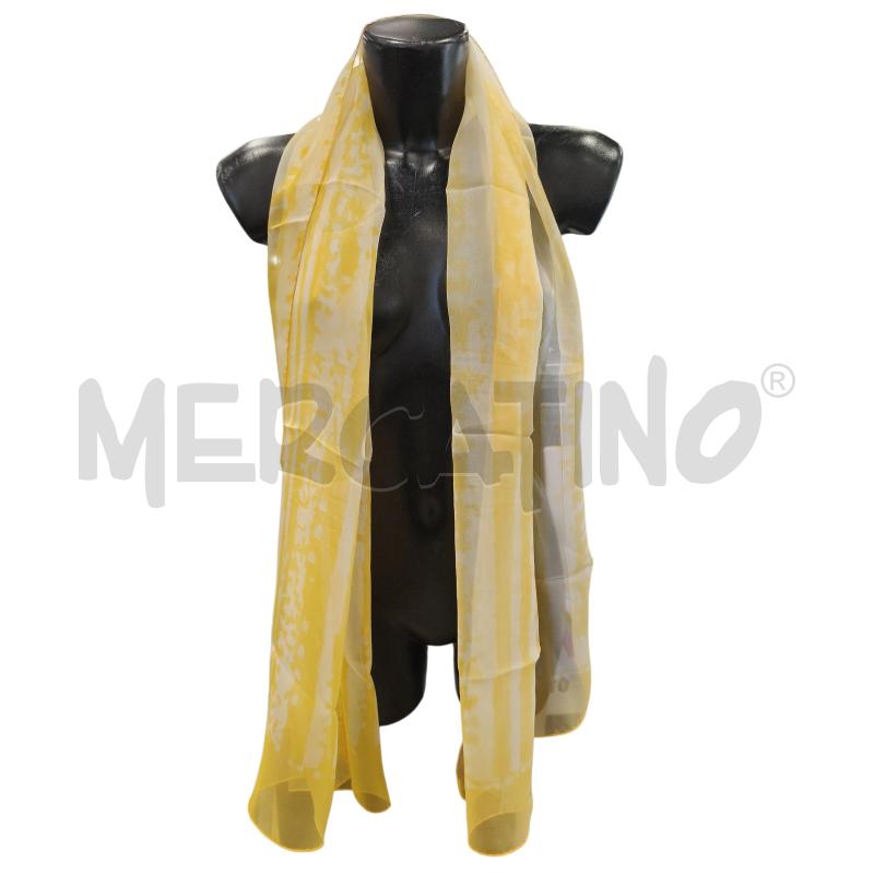 FOULARD SLAVATORE FERRAGAMO GIALLO SETA  | Mercatino dell'Usato Roma tiburtina 1