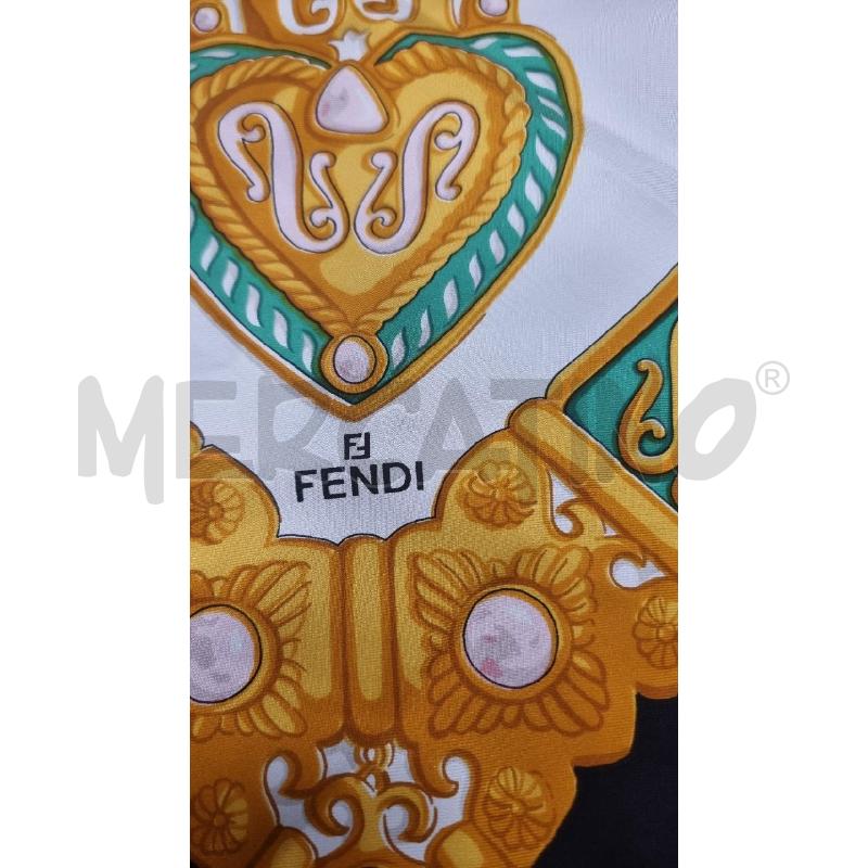 FOULARD  FENDI SETA VE GIA VE  | Mercatino dell'Usato Roma tiburtina 2