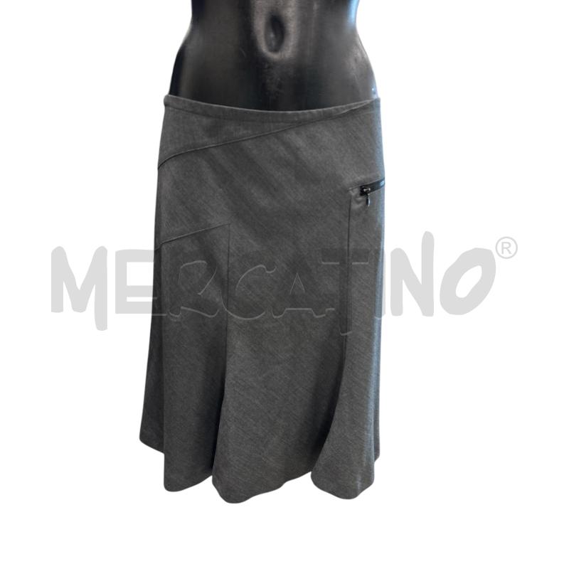 GONNA ARMANI JEANS MIDI GRIG  | Mercatino dell'Usato Roma tiburtina 1