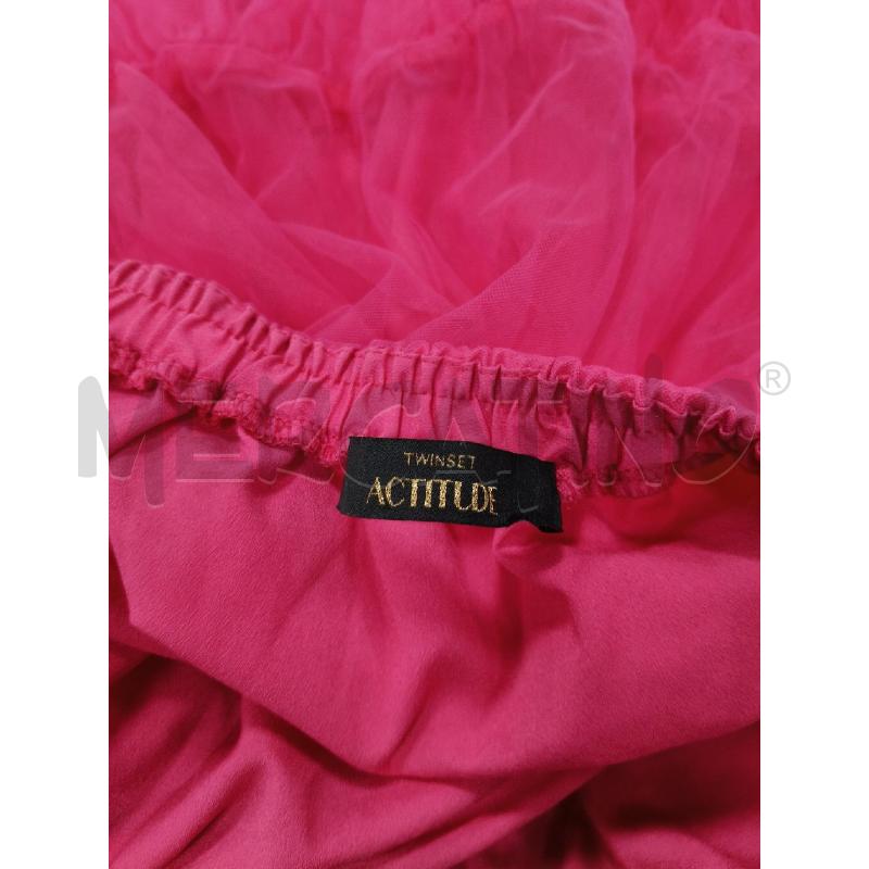 GONNA TWINSET FUCSIA TULLE | Mercatino dell'Usato Roma tiburtina 4