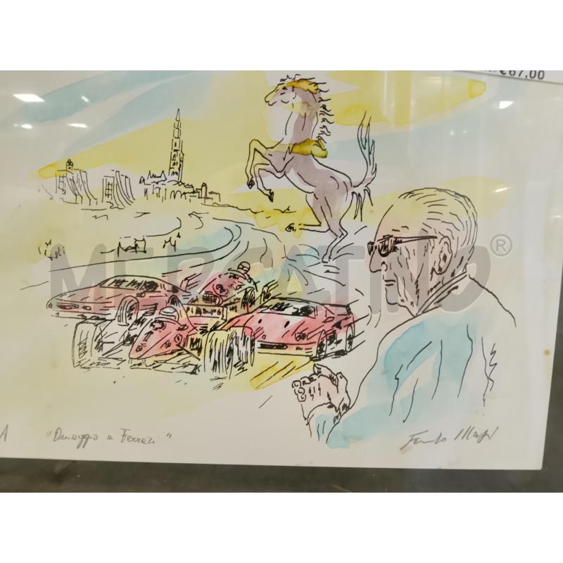 INCISIONE FIRENZE FERNANDO MASI  | Mercatino dell'Usato Roma tiburtina 2