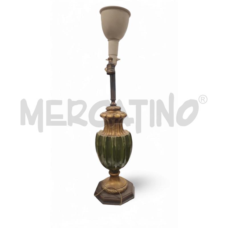 LAMPADA DA TAVOLO VERDE ANNI 50 DV | Mercatino dell'Usato Roma tiburtina 1