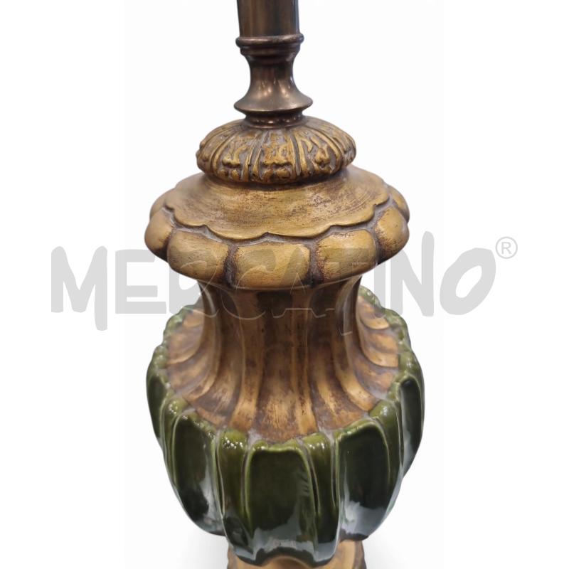 LAMPADA DA TAVOLO VERDE ANNI 50 DV | Mercatino dell'Usato Roma tiburtina 2