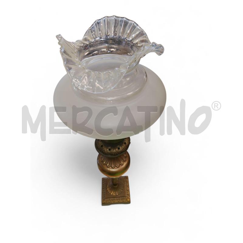 LAMPADA OTTONE LUME VETRO | Mercatino dell'Usato Roma tiburtina 3