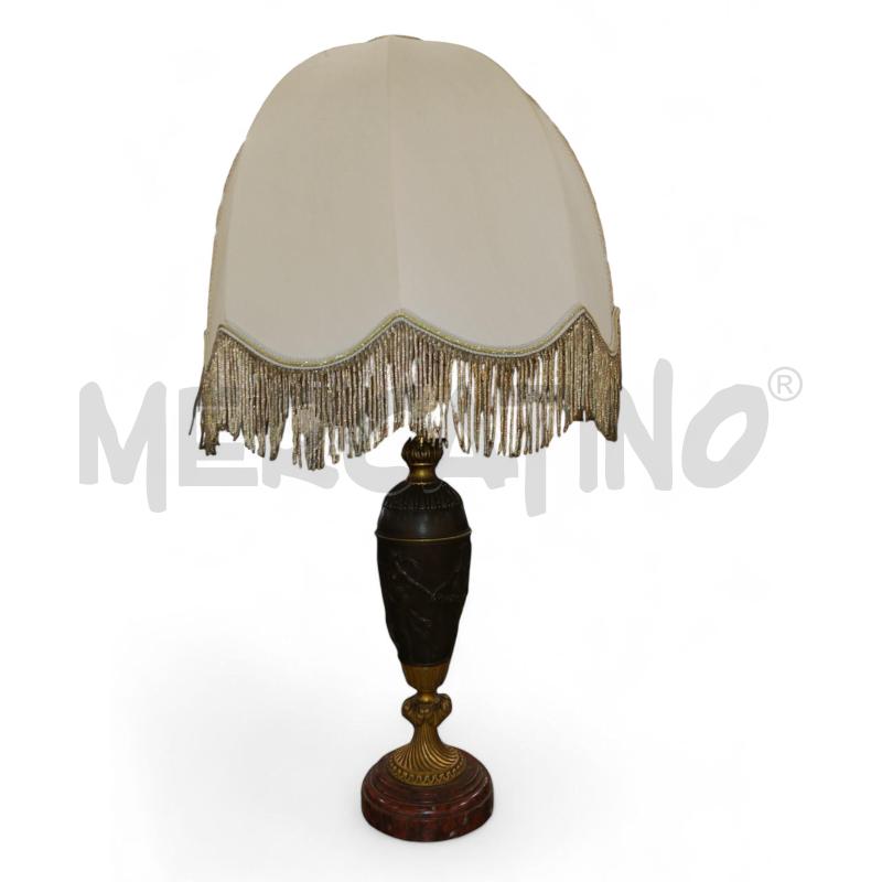 LAMPADA  LIBERTY BASE MARMO | Mercatino dell'Usato Roma tiburtina 1