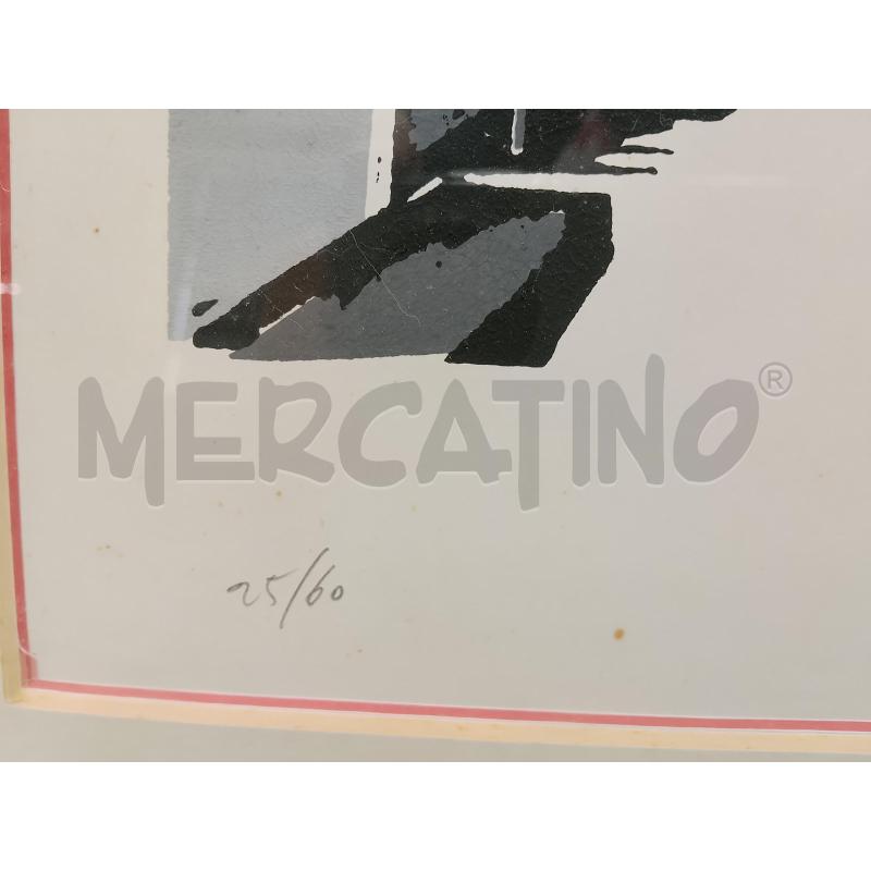 LITOGRAFIA ENOTRIO CASE GRIGIE | Mercatino dell'Usato Roma tiburtina 4