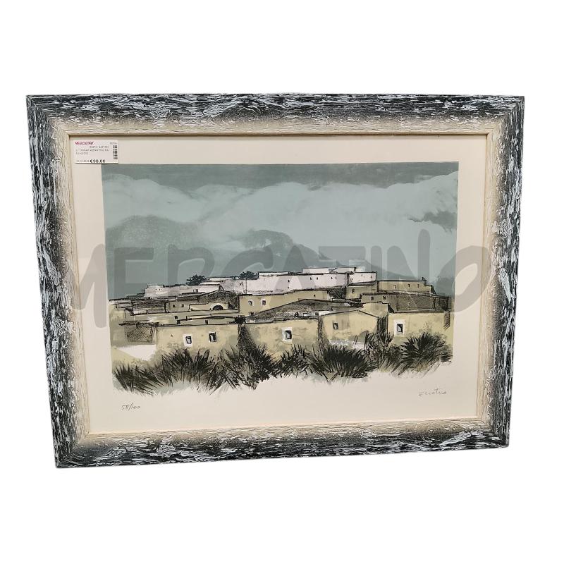 LITOGRAFIA ENOTRIO PAESAGGIO | Mercatino dell'Usato Roma tiburtina 1