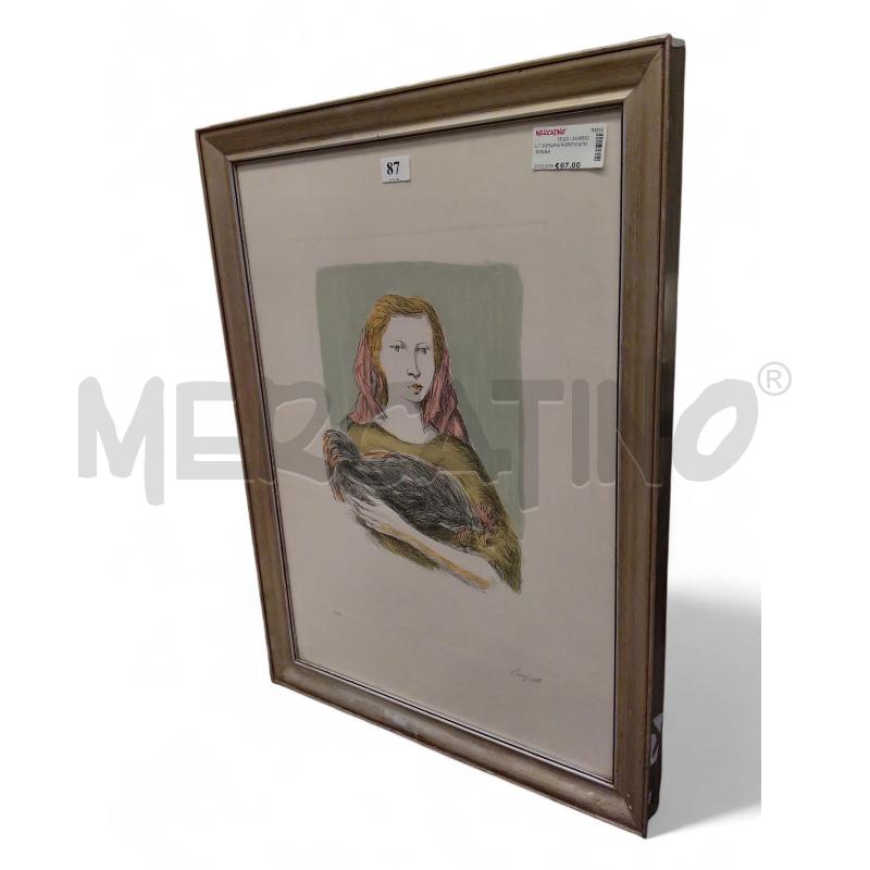 LITOGRAFIA PURIFICATO DONNA  | Mercatino dell'Usato Roma tiburtina 2