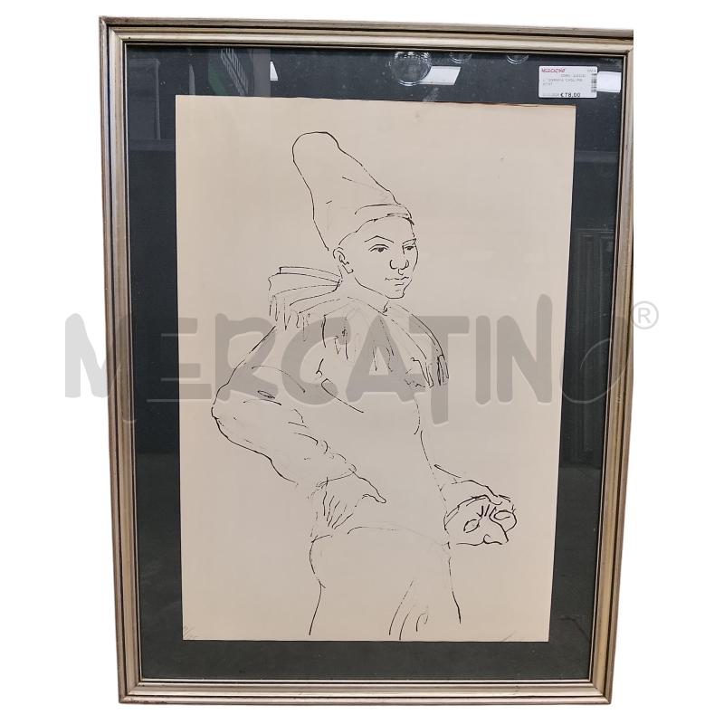 LITOGRAFIA  CAGLI PIERROT | Mercatino dell'Usato Roma tiburtina 1