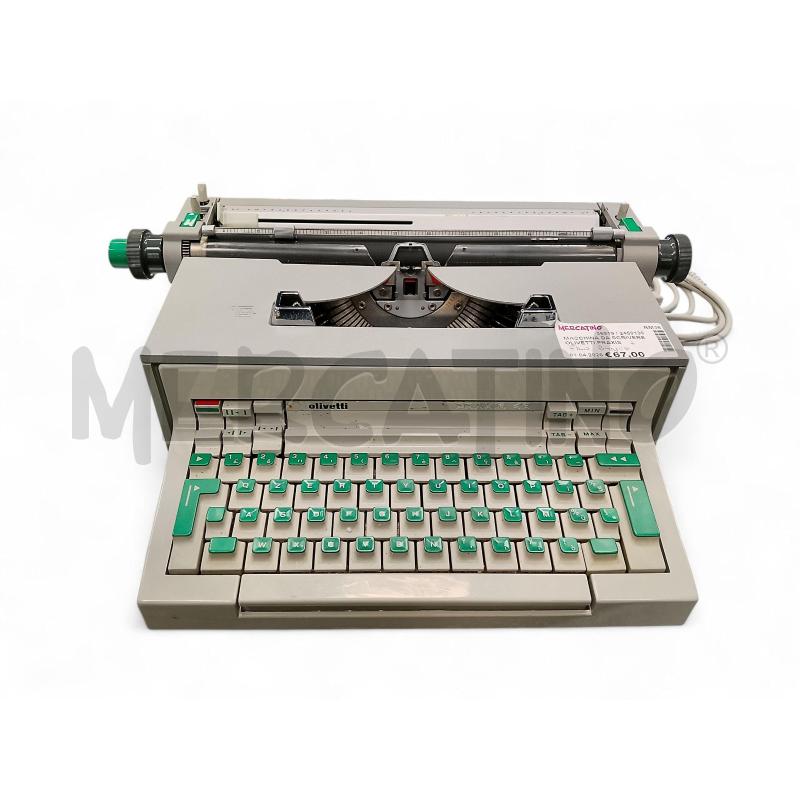 MACCHINA DA SCRIVERE OLIVETTI PRAXIS 48 | Mercatino dell'Usato Roma tiburtina 1