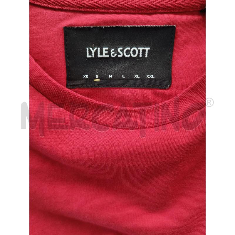 MAGLIA UOMO ROSSO LYLE  SCOTT | Mercatino dell'Usato Roma tiburtina 2