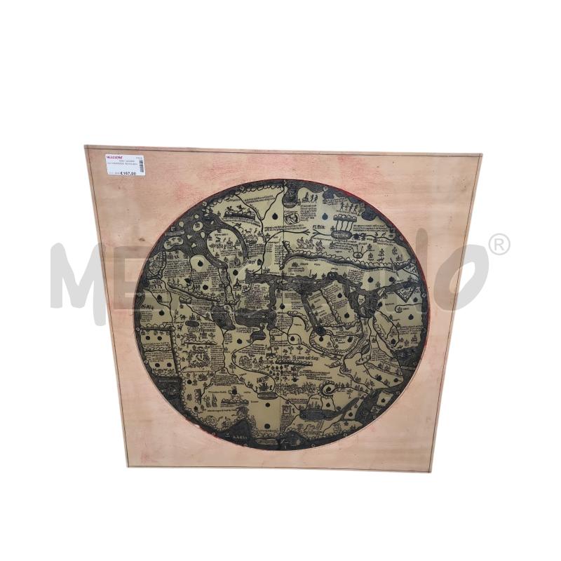 MAPPAMONDO  BORGIANO | Mercatino dell'Usato Roma tiburtina 1