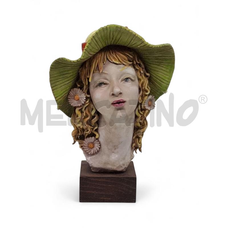 MEZZO BUSTO  G DANTI DONNA CAPPELLO | Mercatino dell'Usato Roma tiburtina 1